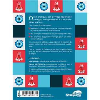 50 règles essentielles – turc
