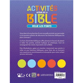 Activités autour de la Bible - Relie les points dès 7 ans