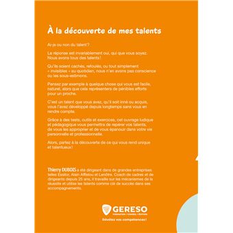 À la découverte de mes talents !
