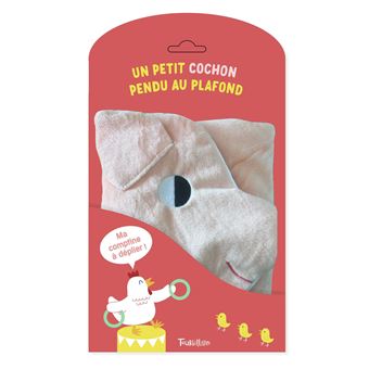 Un petit cochon pendu au plafond