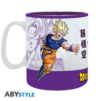 Set Mug thermoréactif Dragon Ball Goku vs Frieza