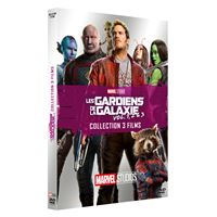 Coffret Les Gardiens de la Galaxie 1 à 3 DVD