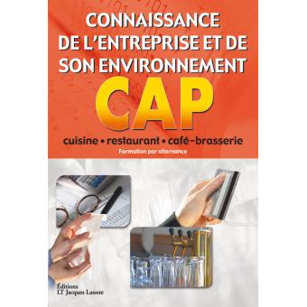 Connaissance De L'entreprise Et De Son Environnement Cap Eleve