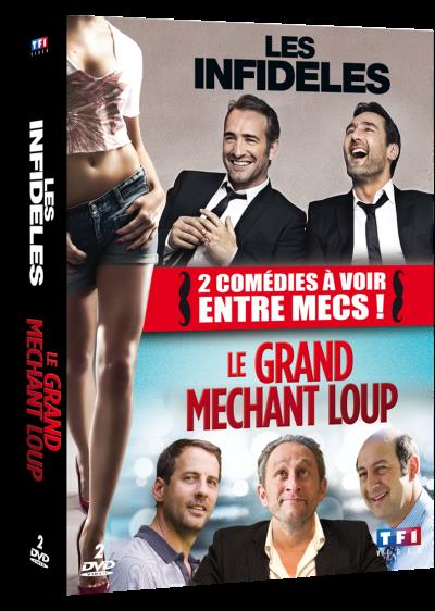 2 comédies à voir entre mecs ! : Les infidèles, Le grand méchant loup DVD
