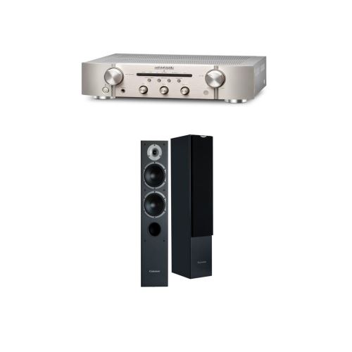 Amplificateur Marantz PM5005/N1SG Silver Gold + Enceinte colonne Cabasse Jersey MT32 Black Satin Vendue par paire