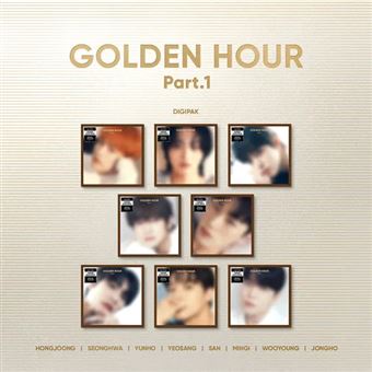 GOLDEN HOUR Part 1 Europe Hello82 Exclusive - Ateez - CD