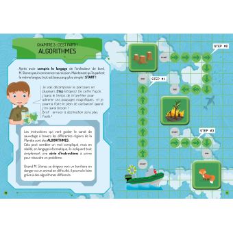 Apprends et joue avec le codage - Mission terre