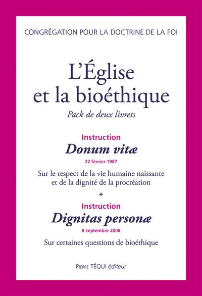 L'Église et la bioéthique