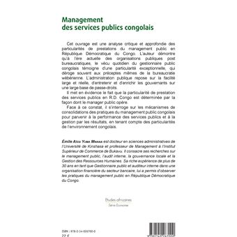 Management des services publics congolais