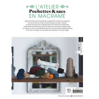 L'atelier pochettes & sacs en macramé
