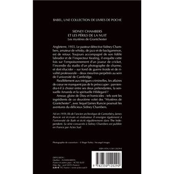 Sidney Chambers et les périls de la nuit