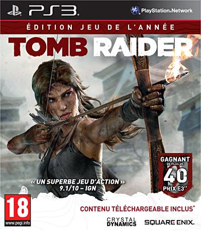 TOMB RAIDER JEU DE L'ANNEE PS3