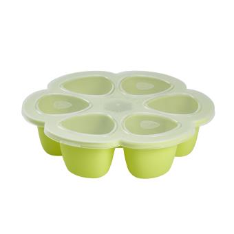 Moule de congélation Béaba Multiportions 6 x 90 ml en Silicone Vert - 1