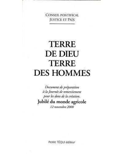 Terre de dieu terre des hommes