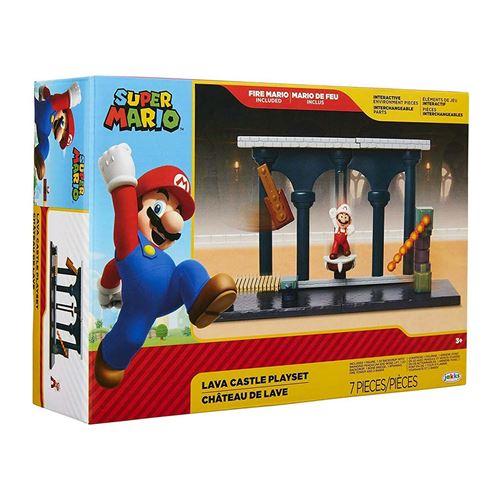 Generique - Super Mario - Ensemble du Château de Lave - Jeu de Figurines - Jouet pour Enfant - Image 3