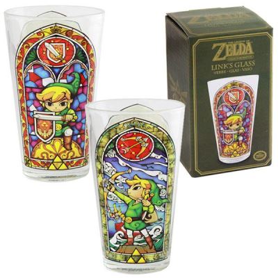 Legend of zelda link/glass