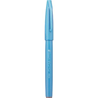 PENTEL BRUSHSIGN PEN BLEU CIEL - 1