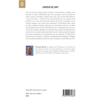 L'amour de l'art
