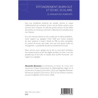 Effondrement, burn-out et échec scolaire