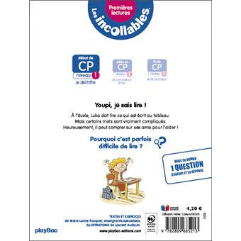 Incollables -Premières lectures - Youpi, je sais lire ! - Tome 19 - niveau 1-
