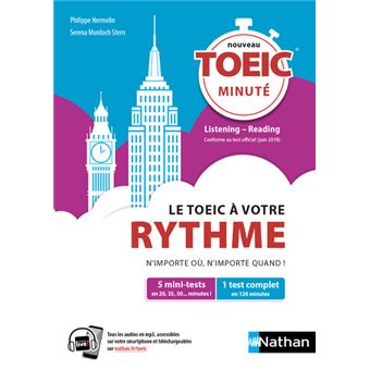TOEIC minuté (Livre + Nathan Live) - 2019