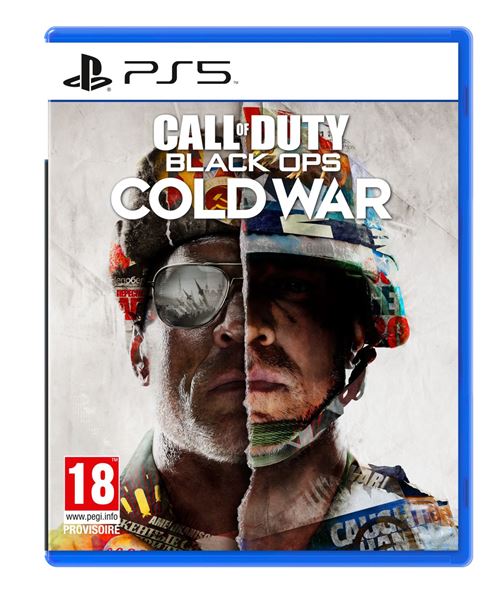 Pochette avant du jeu Call of Duty : Black Ops Cold War PS5