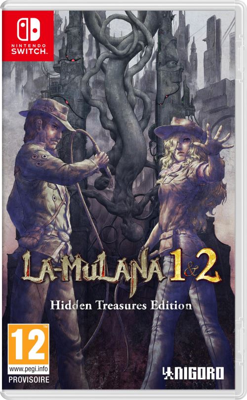Pochette avant du jeu La Mulana 1 et 2 Hidden Treasures Nintendo Switch