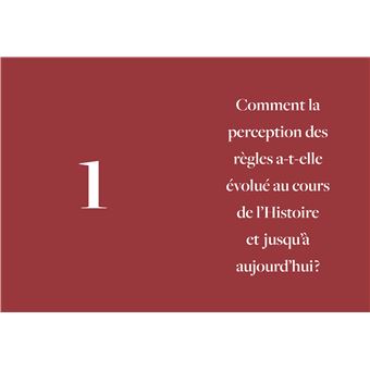 Les règles, c'est sacré ! Et sans tabous