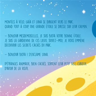 Gaïa et Luna font du vélo parmi les étoiles