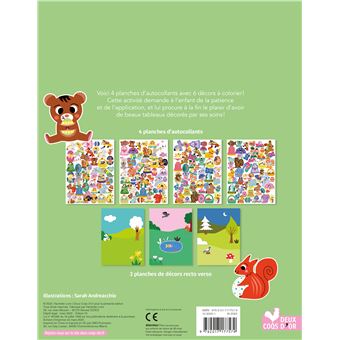 Autocollants Pâques avec 6 décors