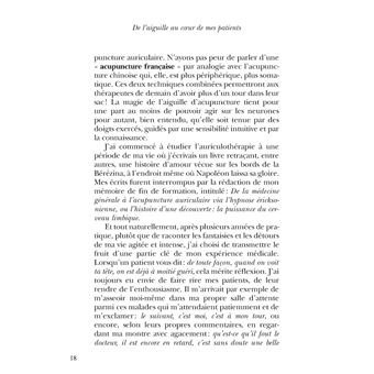 De l'aiguille au coeur de mes patients