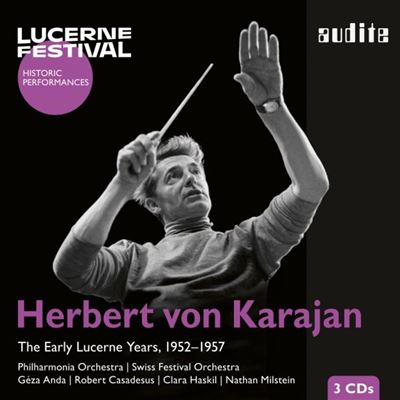 Les premières années au Festival de Lucerne, 1952-1957