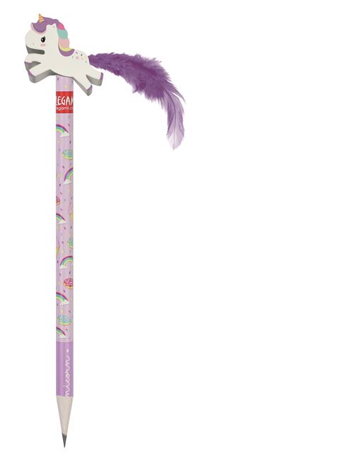 UNICORN PENCIL WITH ERASER