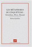 Les métaphores de l'inquiétude : Giraudoux, Hesse, buzzati