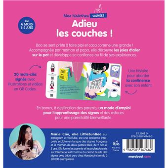 Mes histoires signées - Adieu les couches !