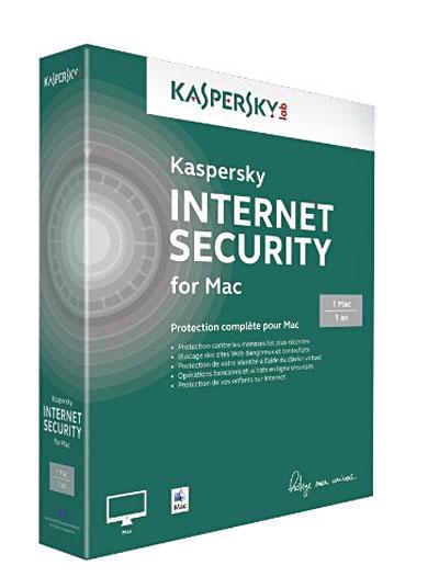 Kaspersky Internet Security 2014 1 poste 1 an Mac