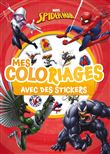 SPIDER-MAN - Mes coloriages avec stickers - MARVEL