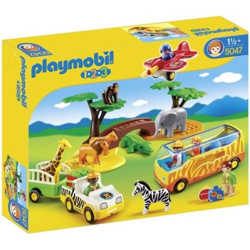Playmobil 1.2.3 Soigneuse Avec Éléphanteau à Prix Carrefour