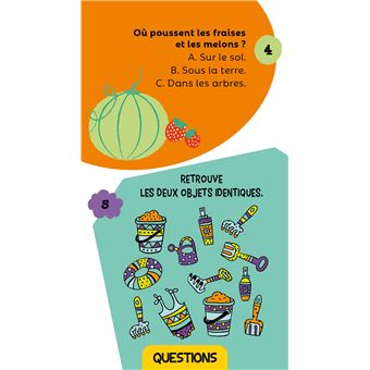 Les quiz de mes 4 ans