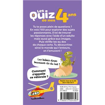 Les quiz de mes 4 ans