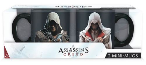 ASSASSIN'S CREED-SET 2 MINI-MUGS-EZIO & EDWARD