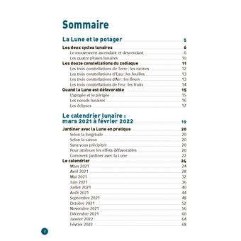 Réussir son potager avec la Lune 2021-2022