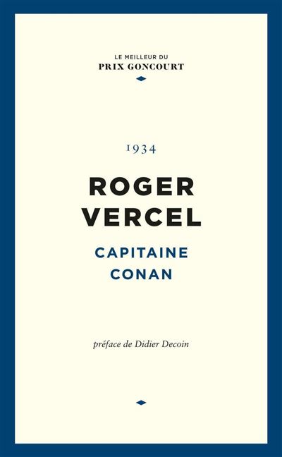 Capitaine Conan - Roger Vercel - broché