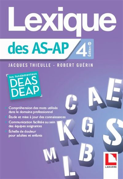 Lexique des aides-soignants et auxiliaires de puériculture
