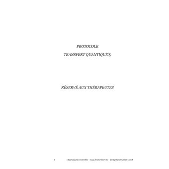 Protocole transfert quantique