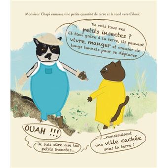 Cibou découvre les secrets du potager