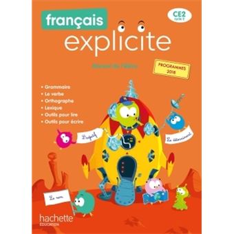 Français Explicite CE2 - Livre de l'élève