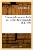 Avis amical aux protestants qui font de la propagande