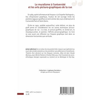 Le muralisme à l'université et les arts picturo-graphiques de la rue