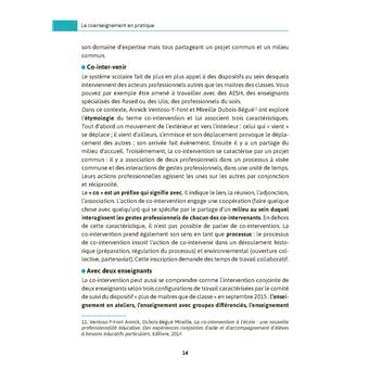 Le coenseignement en pratique
